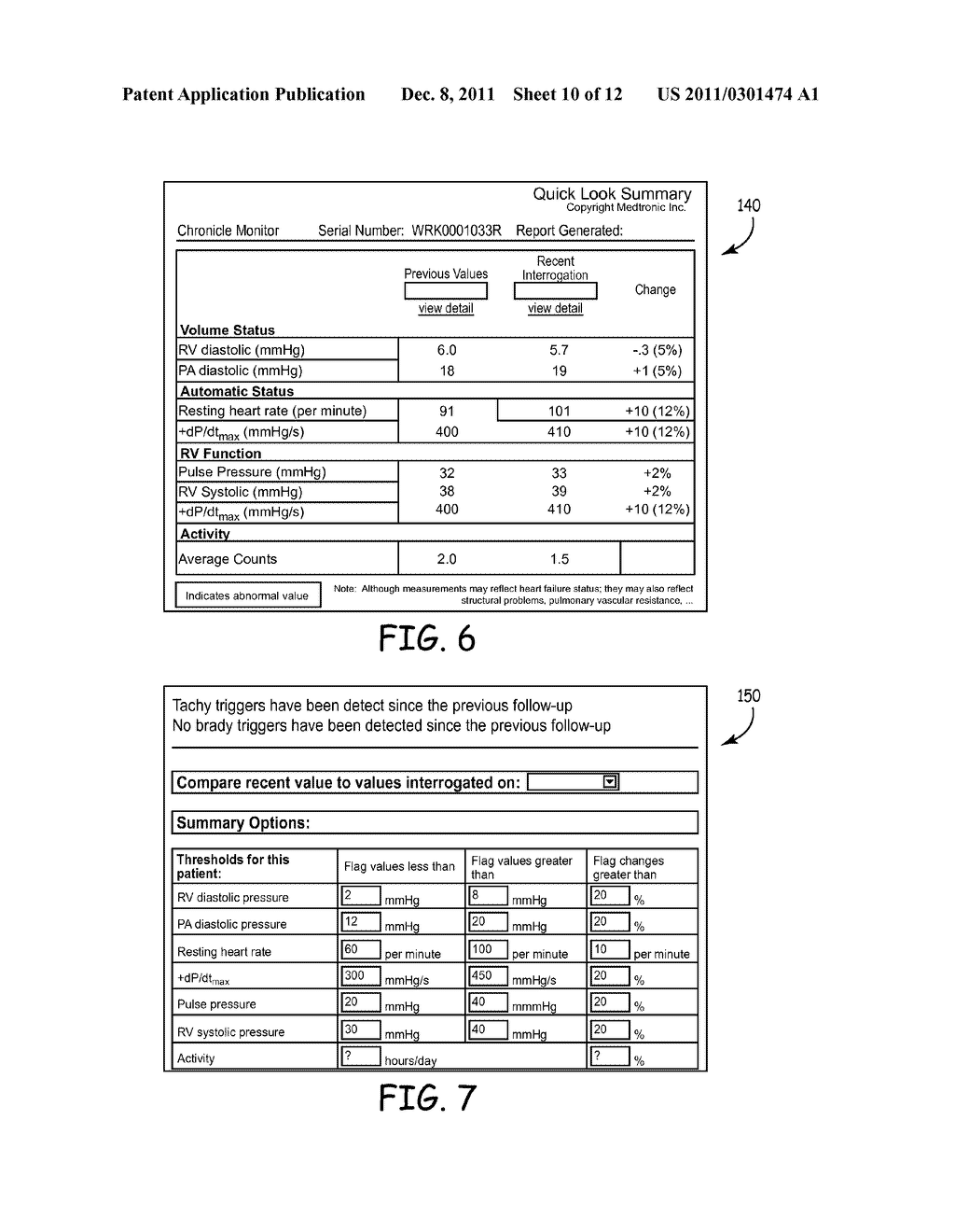 Heart Failure Monitor Quicklook Summary for Patient Management Systems - diagram, schematic, and image 11