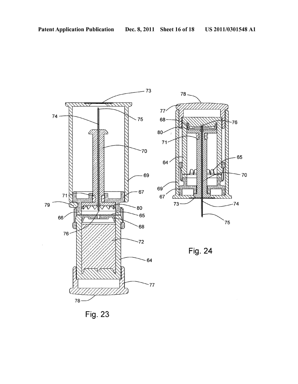 DRUG CONTAINER AND DELIVERY MECHANISM - diagram, schematic, and image 17