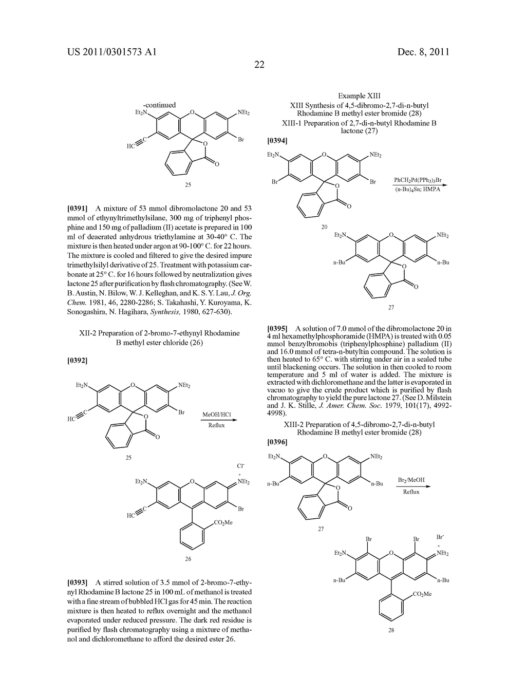 HALOGENATED RHODAMINE DERIVATIVES AND APPLICATIONS THEREOF - diagram, schematic, and image 41