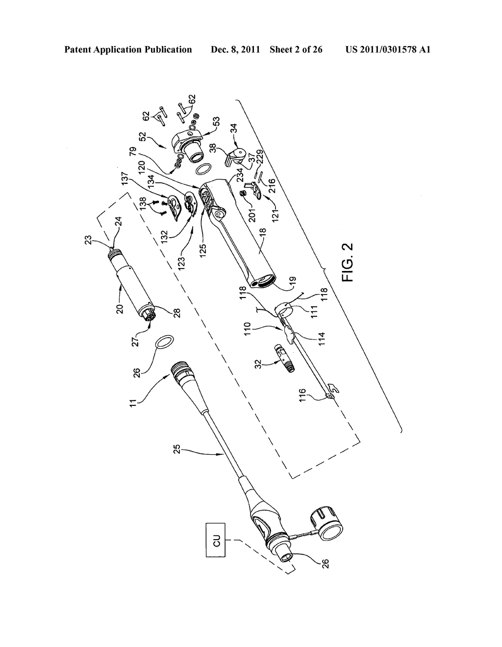 SURGICAL TOOL ARRANGEMENT HAVING A HANDPIECE USABLE WITH MULTIPLE SURGICAL     TOOLS - diagram, schematic, and image 03
