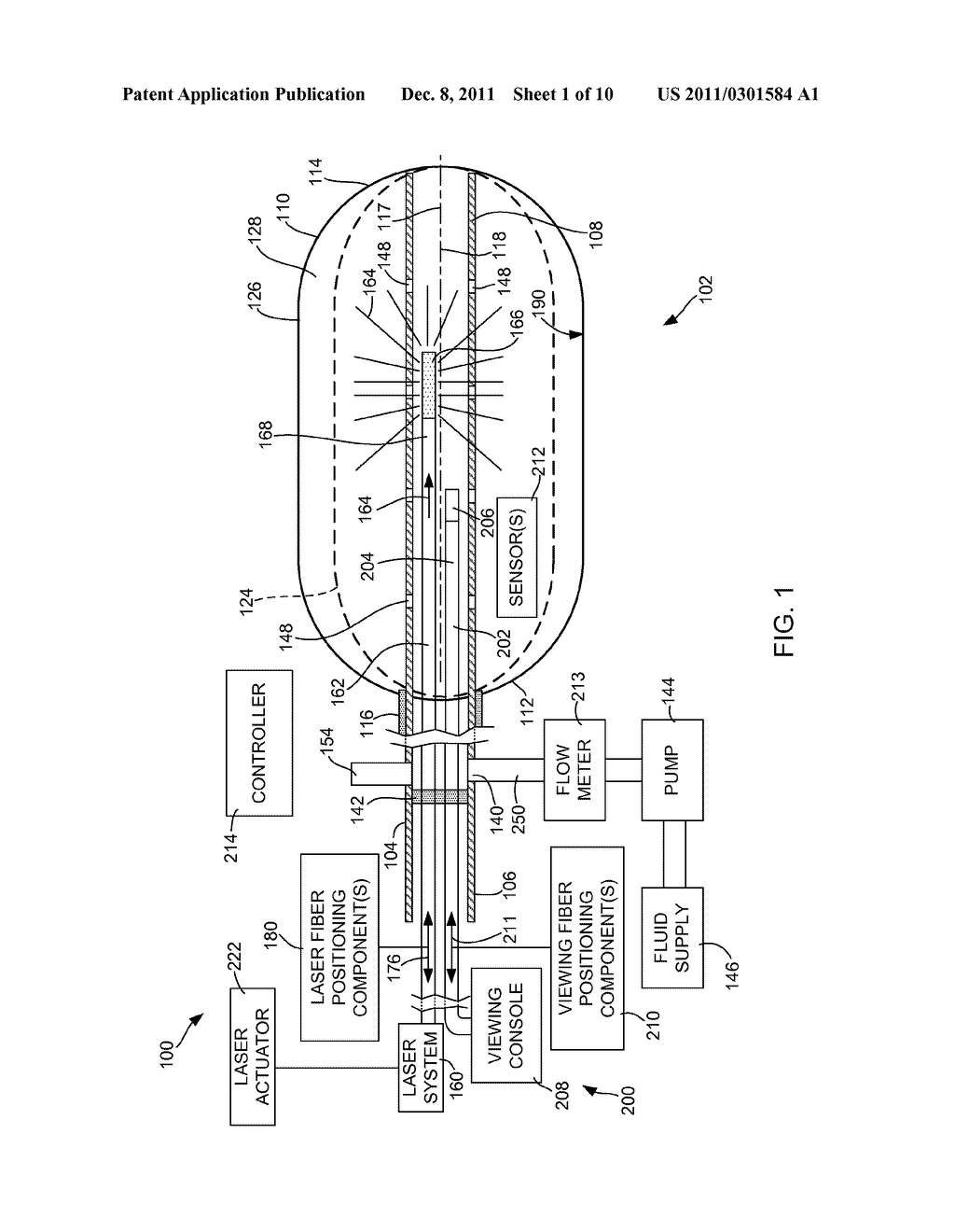 LASER TISSUE ABLATION SYSTEM - diagram, schematic, and image 02