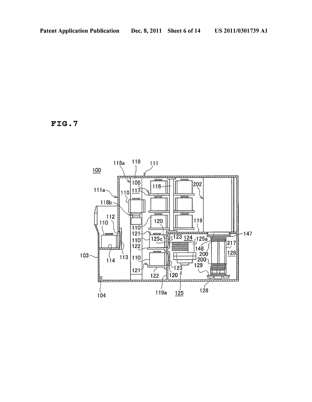 CONTROL SYSTEM OF SUBSTRATE PROCESSING APPARATUS, COLLECTING UNIT,     SUBSTRATE PROCESSING APPARATUS AND CONTROL METHOD OF THE SUBSTRATE     PROCESSING APPARATUS - diagram, schematic, and image 07