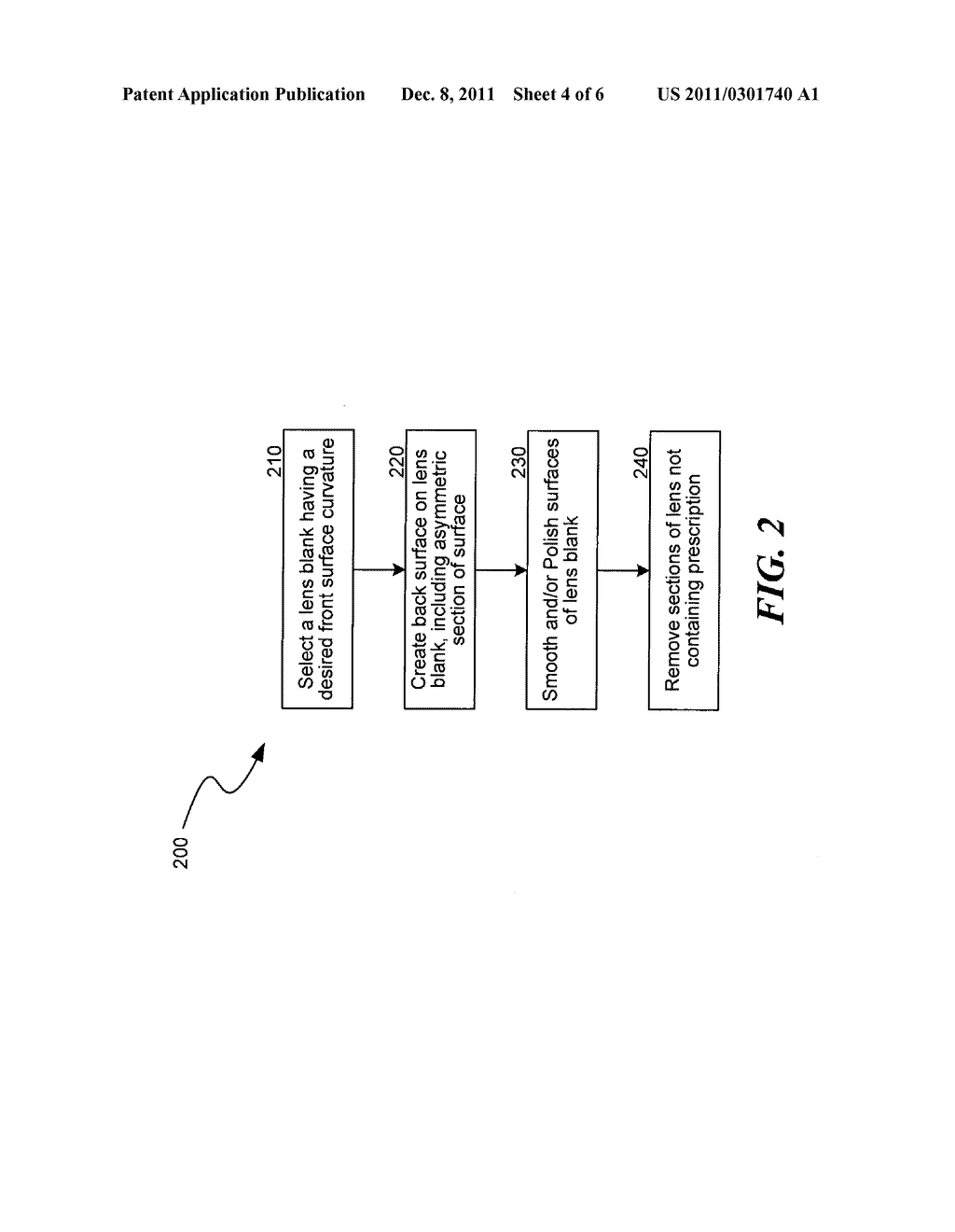 SYSTEM AND METHOD FOR MANUFACTURING A LENS, SUCH AS AN OPHTHALMIC LENS - diagram, schematic, and image 05