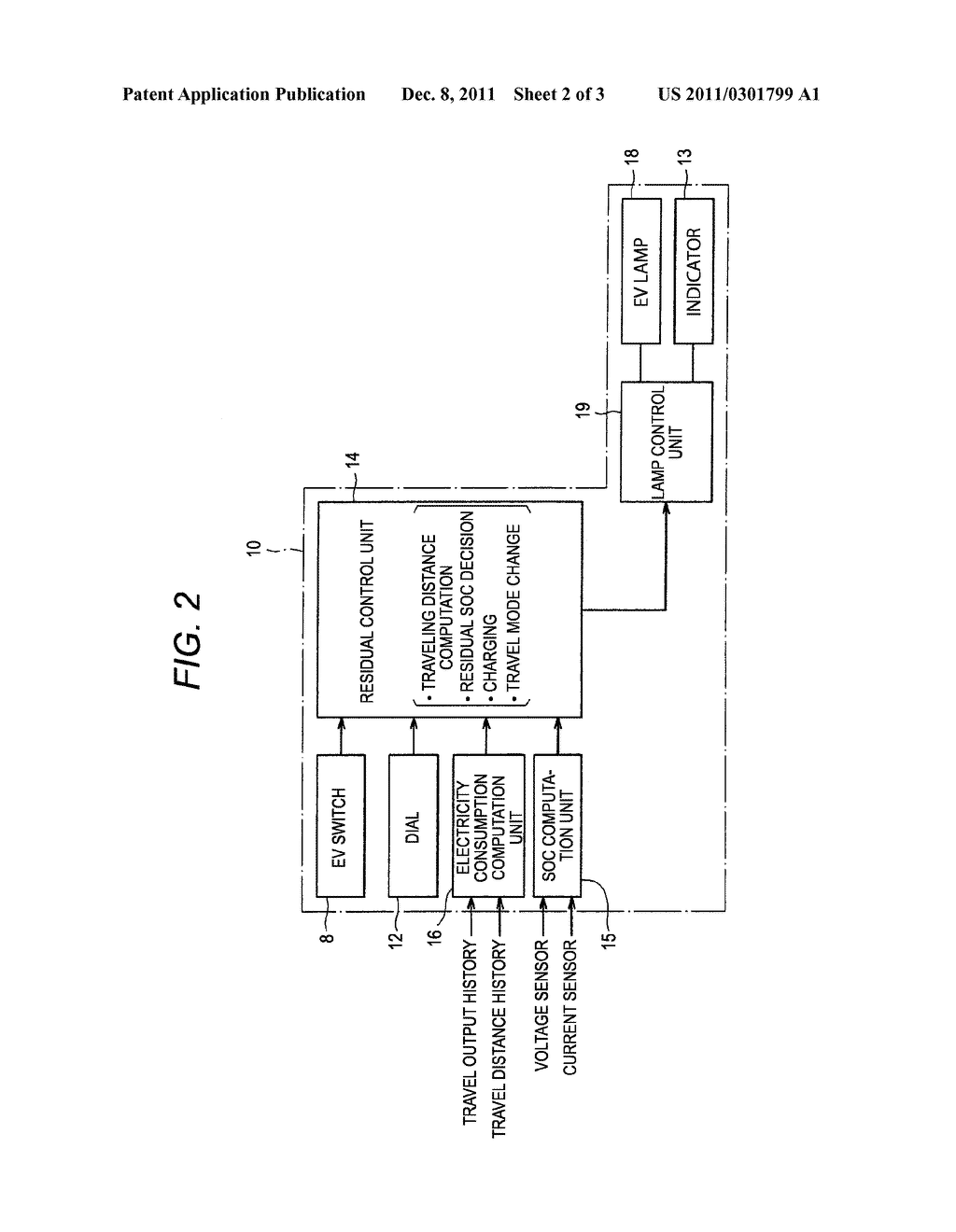 ELECTRICITY STORAGE CONTROL DEVICE FOR HYBRID VEHICLE - diagram, schematic, and image 03