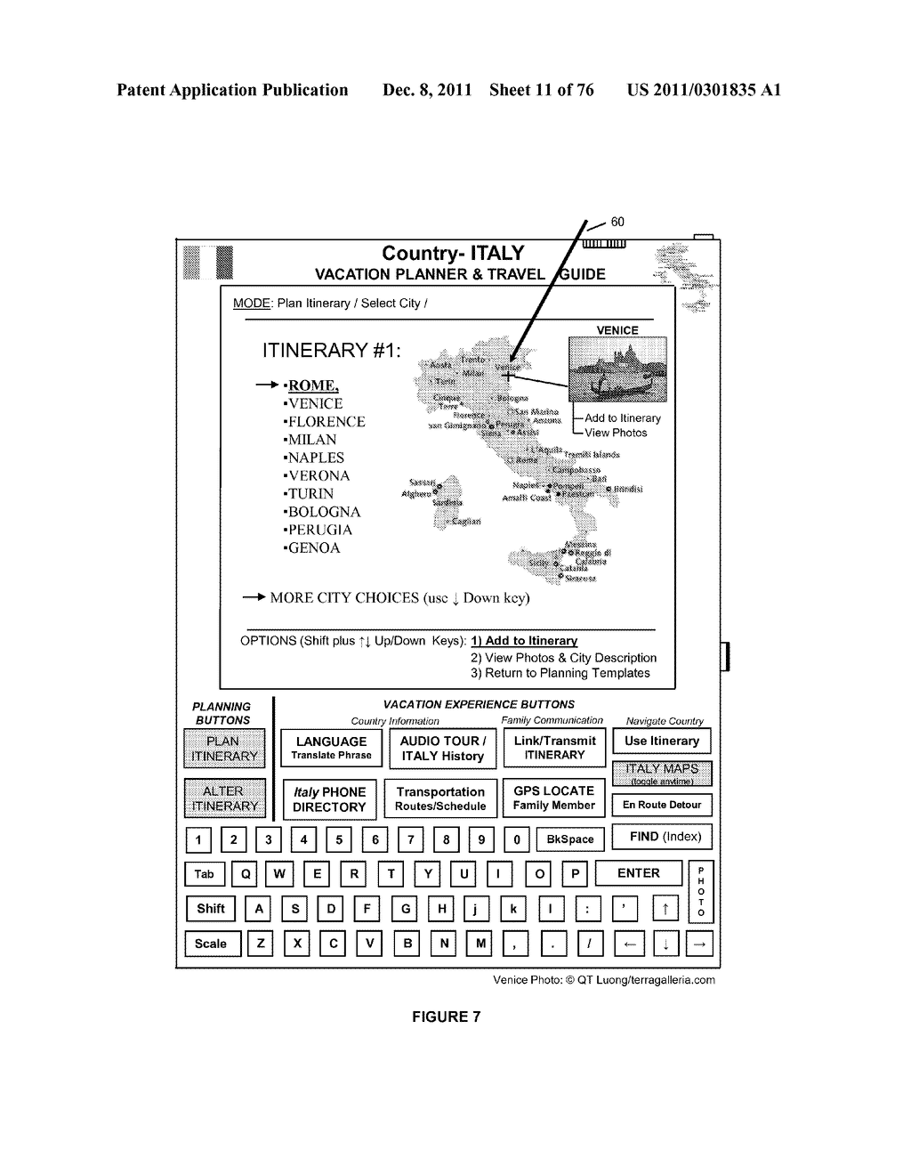 PORTABLE VACATION/TRAVEL PLANNER, AND FAMILY TOUR GUIDE DEVICE - diagram, schematic, and image 12