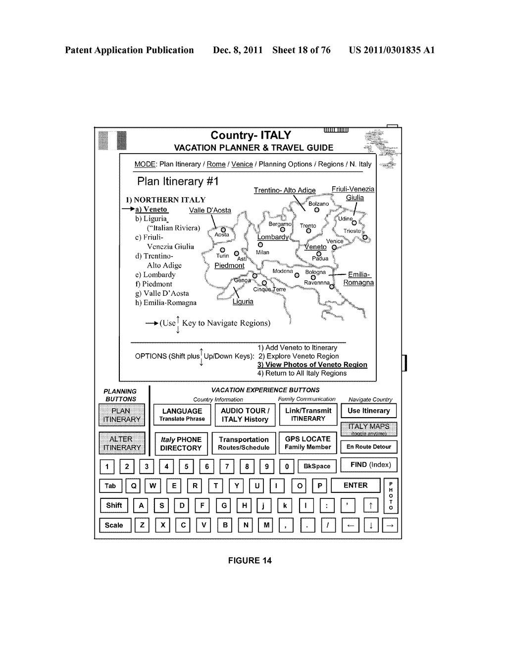 PORTABLE VACATION/TRAVEL PLANNER, AND FAMILY TOUR GUIDE DEVICE - diagram, schematic, and image 19