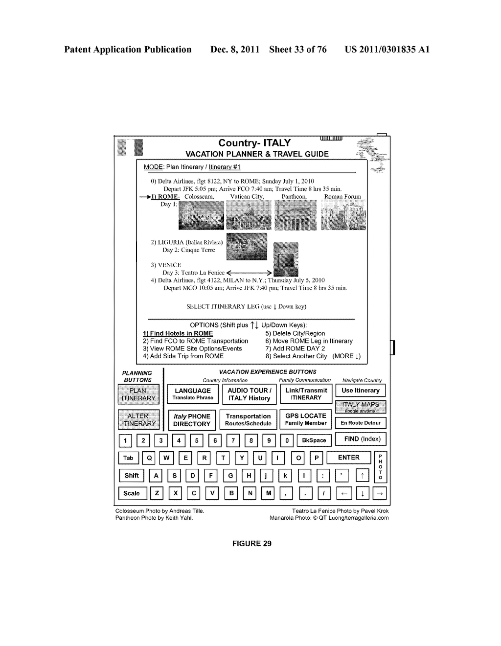 PORTABLE VACATION/TRAVEL PLANNER, AND FAMILY TOUR GUIDE DEVICE - diagram, schematic, and image 34