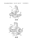 Pressure sensor, valve assembly and method for their operation diagram and image