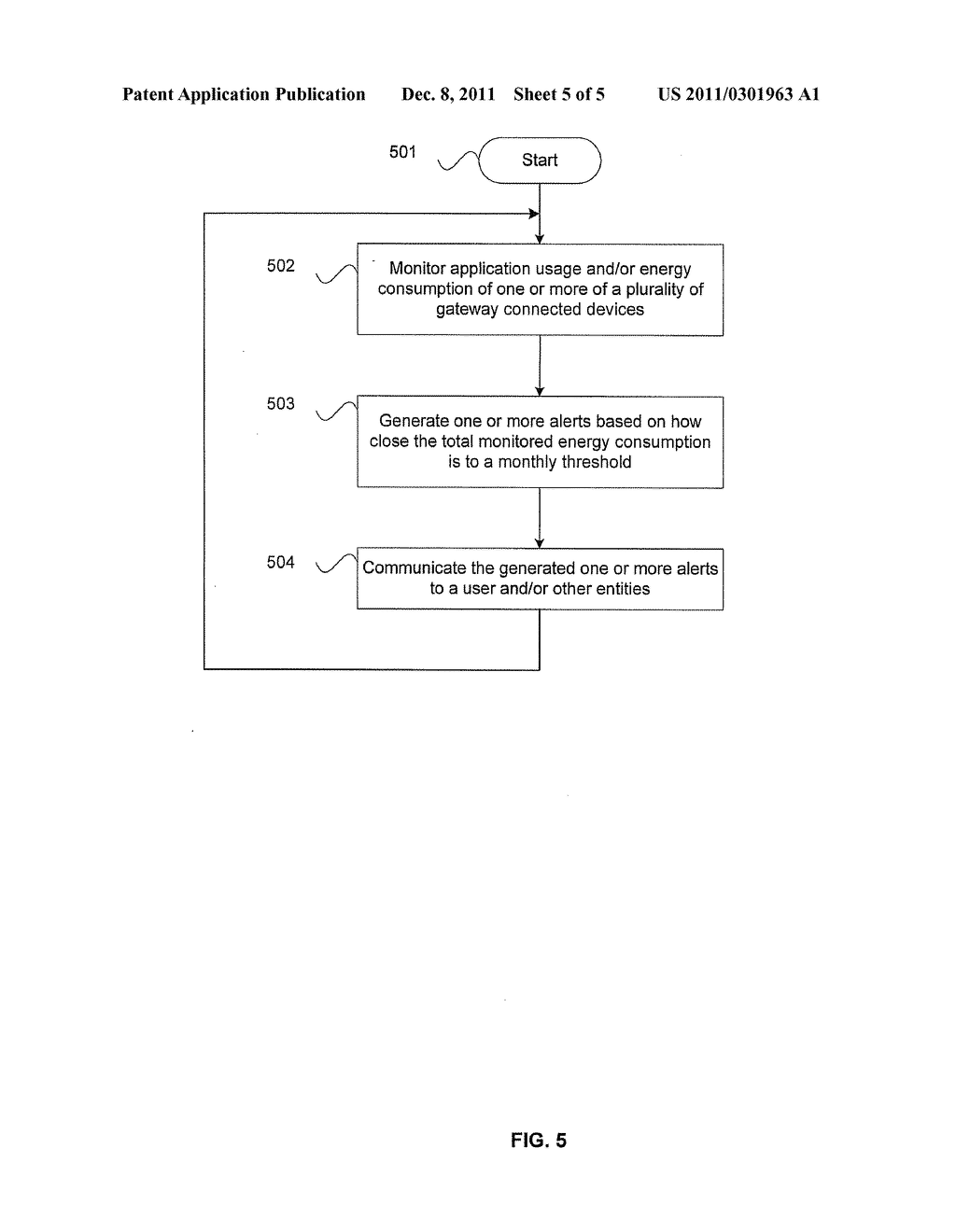Method and System for Providing Energy Related Information Associated with     Gateway Connected Devices - diagram, schematic, and image 06