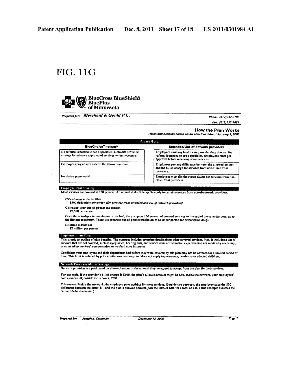 SYSTEM AND METHOD FOR GENERATING A CUSTOMIZED PROPOSAL IN THE DEVELOPMENT     OF INSURANCE PLANS - diagram, schematic, and image 18