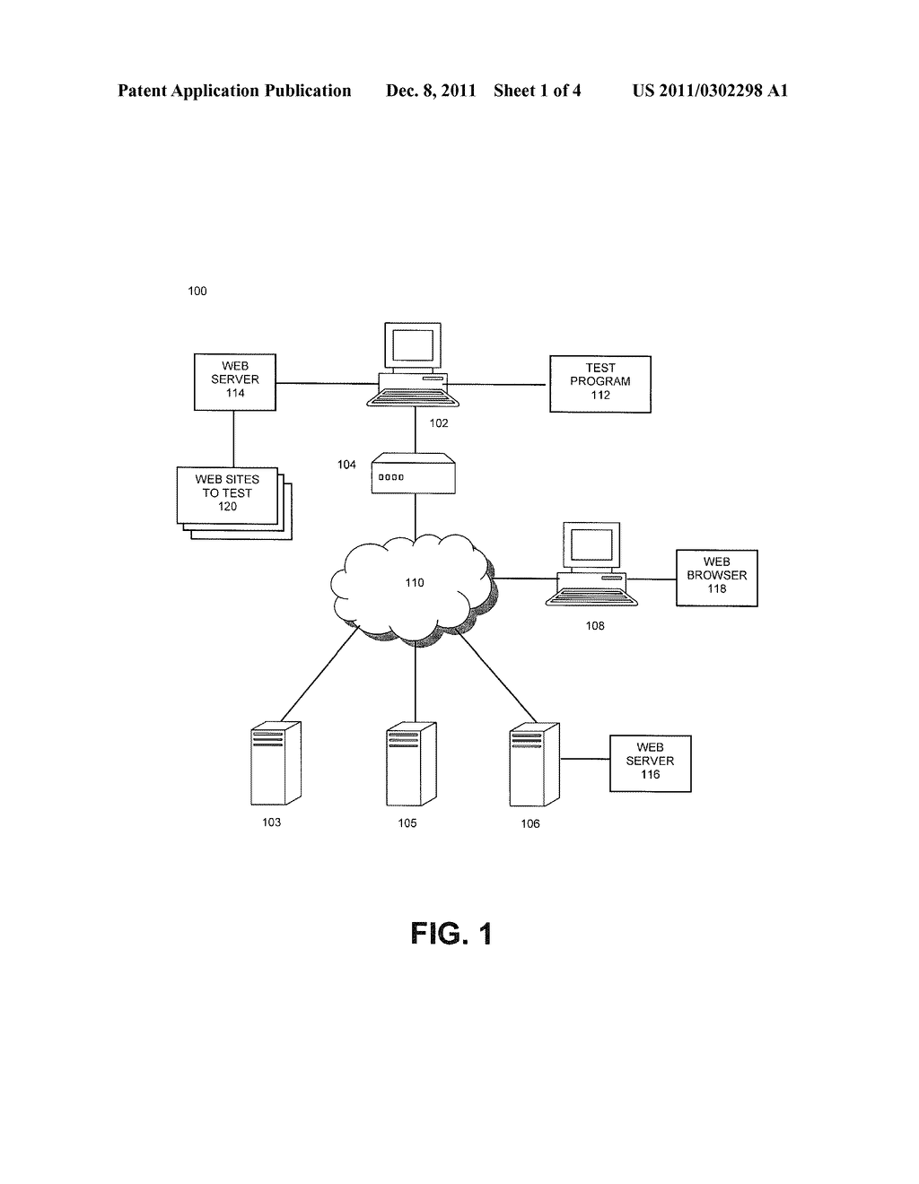 METHOD AND SYSTEM FOR TESTING MULTIPLE COMPONENTS OF A MULTI-TENANT,     MULTI-DOMAIN, MULTI-TIERED WEBSITE - diagram, schematic, and image 02