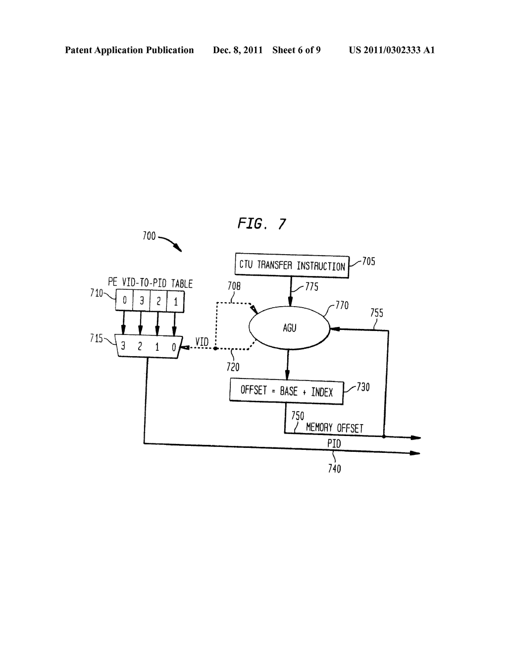 Methods and Apparatus for Providing Bit-Reversal and Multicast Functions     Utilizing DMA Controller - diagram, schematic, and image 07