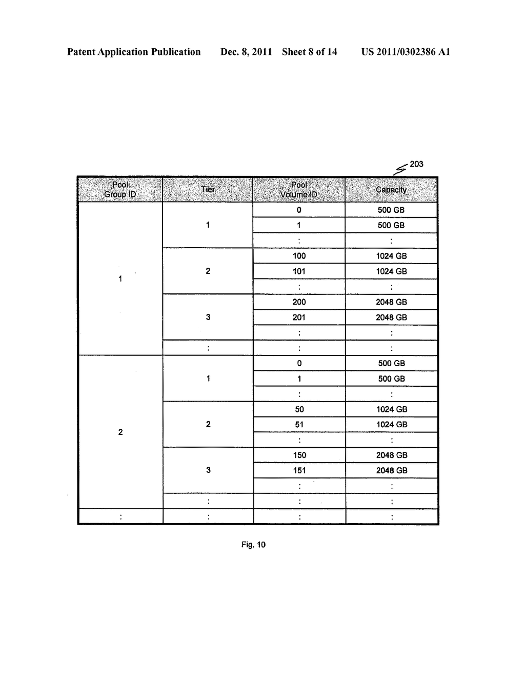 METHOD AND APPARATUS TO MANAGE SPECIAL REARRANGEMENT IN AUTOMATED TIER     MANAGEMENT - diagram, schematic, and image 09