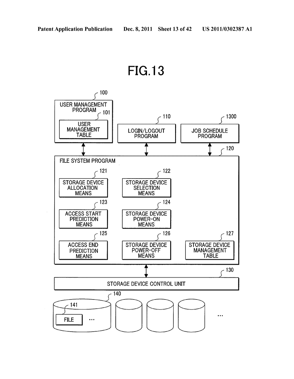 METHOD FOR MANAGING STORAGE, PROGRAM AND SYSTEM FOR THE SAME - diagram, schematic, and image 14