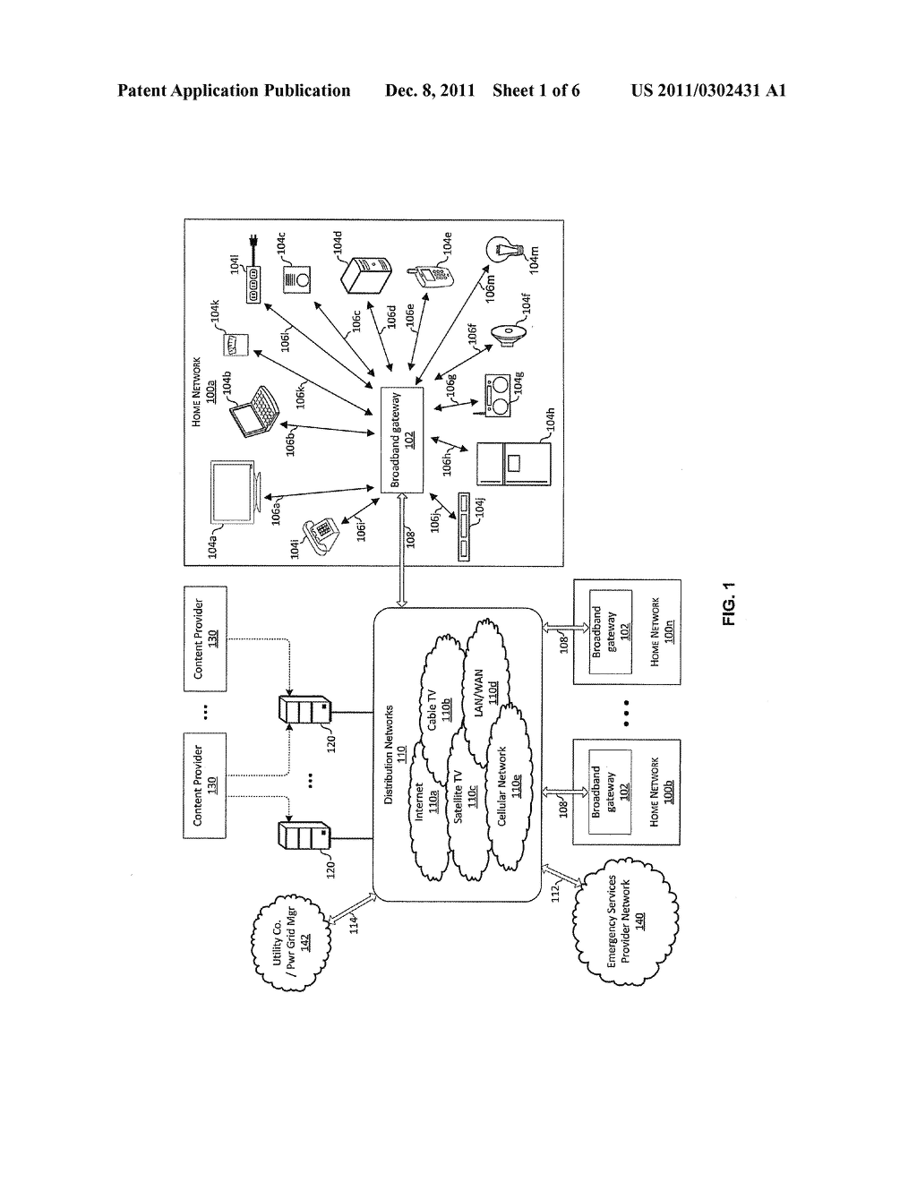 METHOD AND SYSTEM FOR MANAGING POWER CONSUMPTION UTILIZING INTER-GATEWAY     COMMUNICATION - diagram, schematic, and image 02