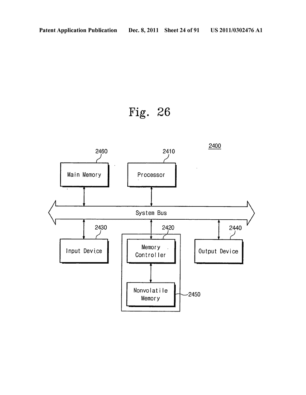 Memory system and method of accessing a semiconductor memory device - diagram, schematic, and image 25