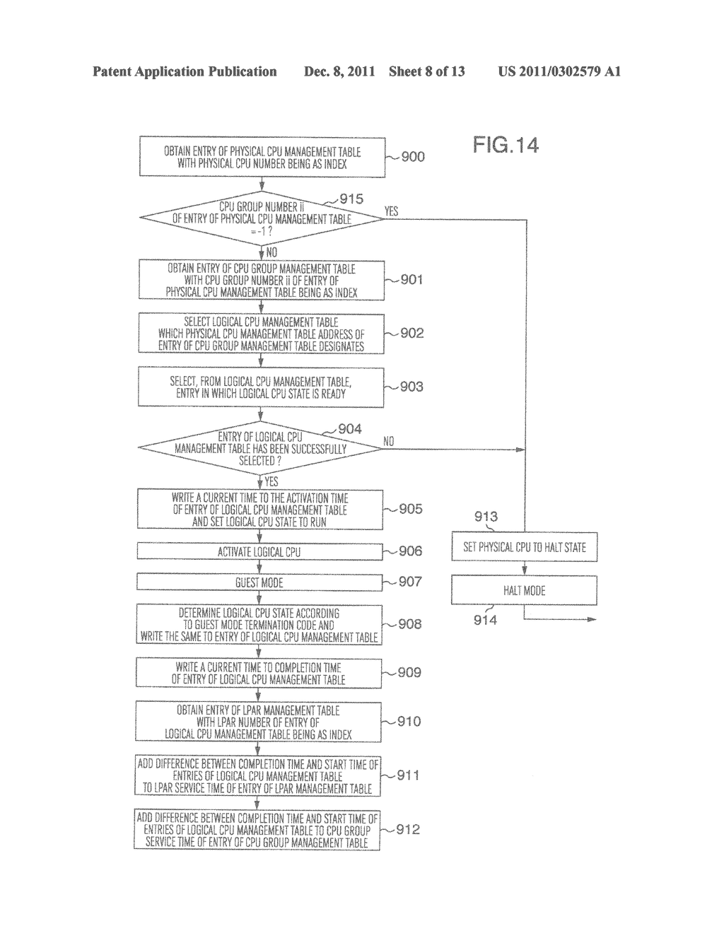 VIRTUAL COMPUTER AND CPU ALLOCATION METHOD - diagram, schematic, and image 09