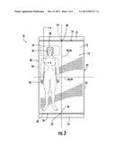 Bed sheet with indicia and method diagram and image