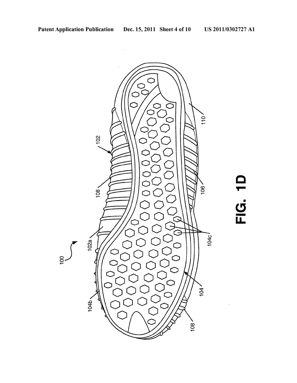 Footwear Structure With Textile Upper Member - diagram, schematic, and image 05