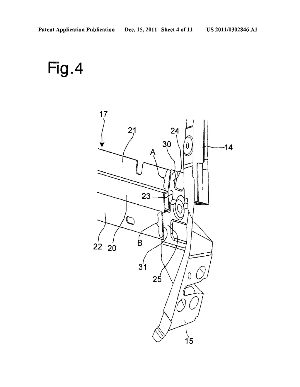 VEHICLE DOOR FRAME - diagram, schematic, and image 05