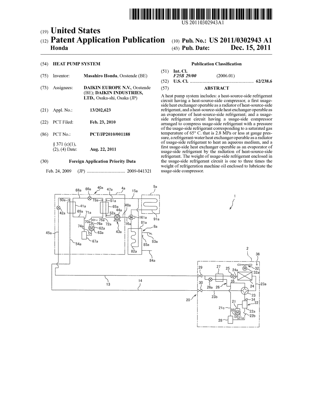 HEAT PUMP SYSTEM - diagram, schematic, and image 01