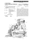 LOCKING CONSTRUCTION FOR A MITER SAW HAVING A HINGED LINEAR GUIDE     MECHANISM diagram and image