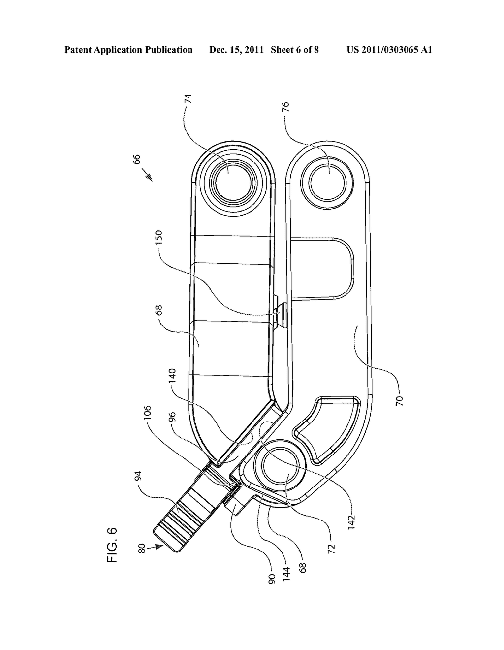 LOCKING CONSTRUCTION FOR A MITER SAW HAVING A HINGED LINEAR GUIDE     MECHANISM - diagram, schematic, and image 07
