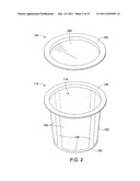 DISPOSABLE SINGLE USE BEVERAGE PACKAGE diagram and image