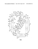 Foldably constructed force-resisting structures having interior support     ribs diagram and image