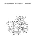 Foldably constructed force-resisting structures having interior support     ribs diagram and image