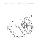 Foldably constructed force-resisting structures having interior support     ribs diagram and image