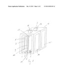 TWIN-TYPE COATING DEVICE WITH IMPROVED SEPARATING PLATE diagram and image