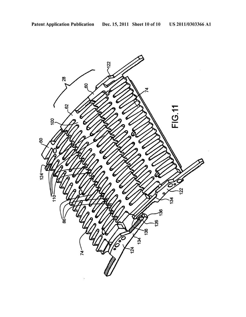 Transfer ring or drum apparatus having adjustable circumference - diagram, schematic, and image 11