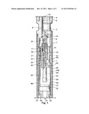 Fluid Actuated Impact Tool with Solid Piston-Standard Bit Arrangement and     Water Seal diagram and image