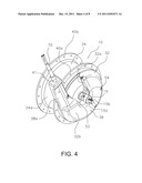 BICYCLE HUB WITH INTEGRATED MOTOR diagram and image