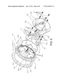 BICYCLE HUB WITH INTEGRATED MOTOR diagram and image