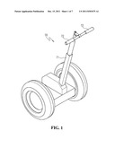 HANDS-FREE ELECTRIC SCOOTER diagram and image