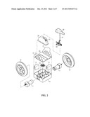 HANDS-FREE ELECTRIC SCOOTER diagram and image