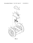 HANDS-FREE ELECTRIC SCOOTER diagram and image