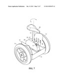 HANDS-FREE ELECTRIC SCOOTER diagram and image