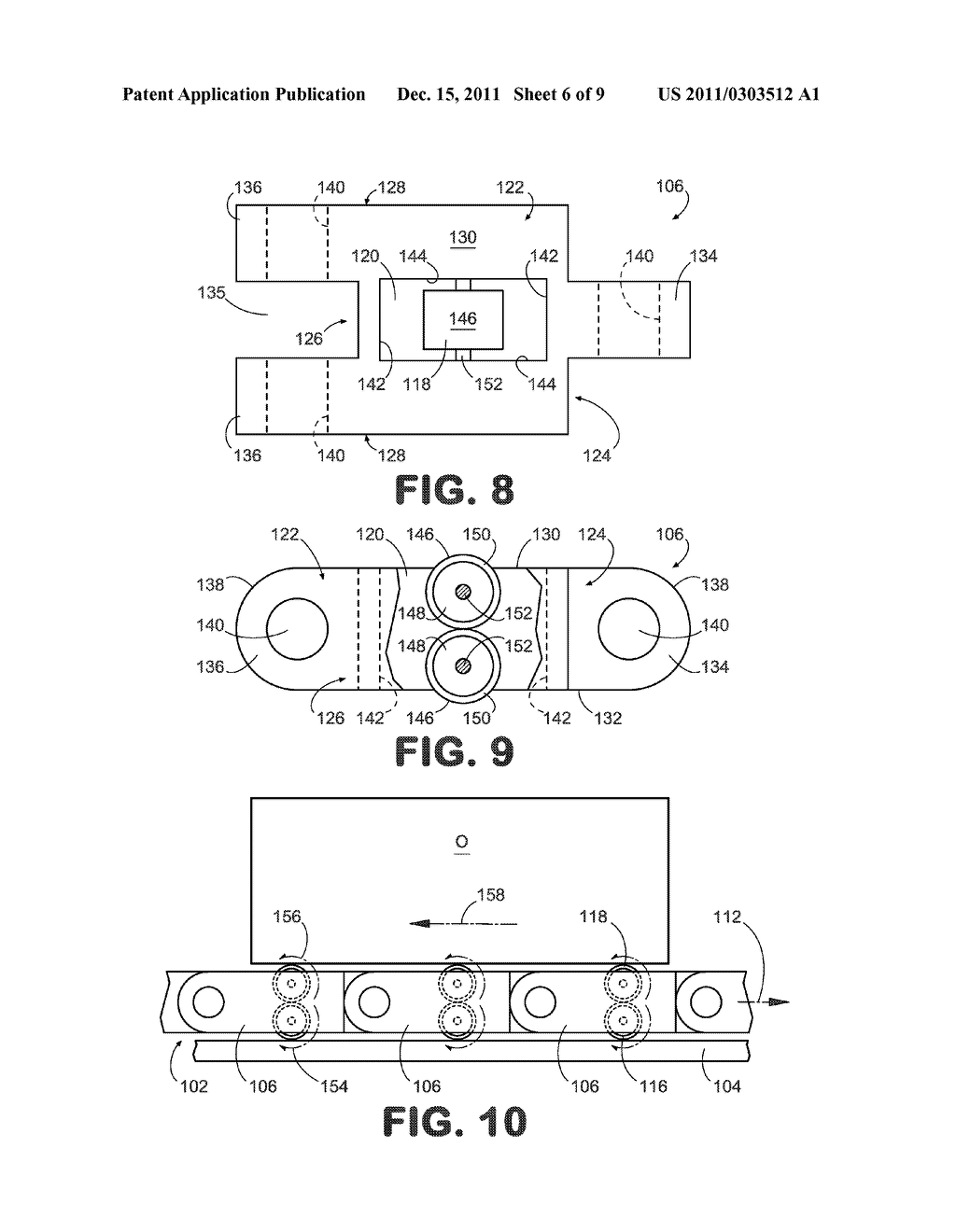 CONVEYOR BELT WITH WEAR-TOLERANT STACKED ROLLERS - diagram, schematic, and image 07