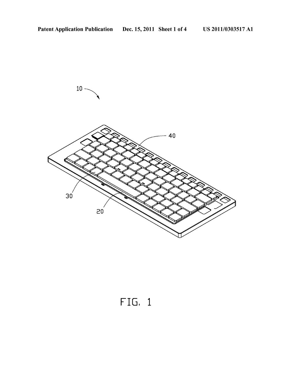 KEYBOARD WITH REPLACEABLE KEYS - diagram, schematic, and image 02