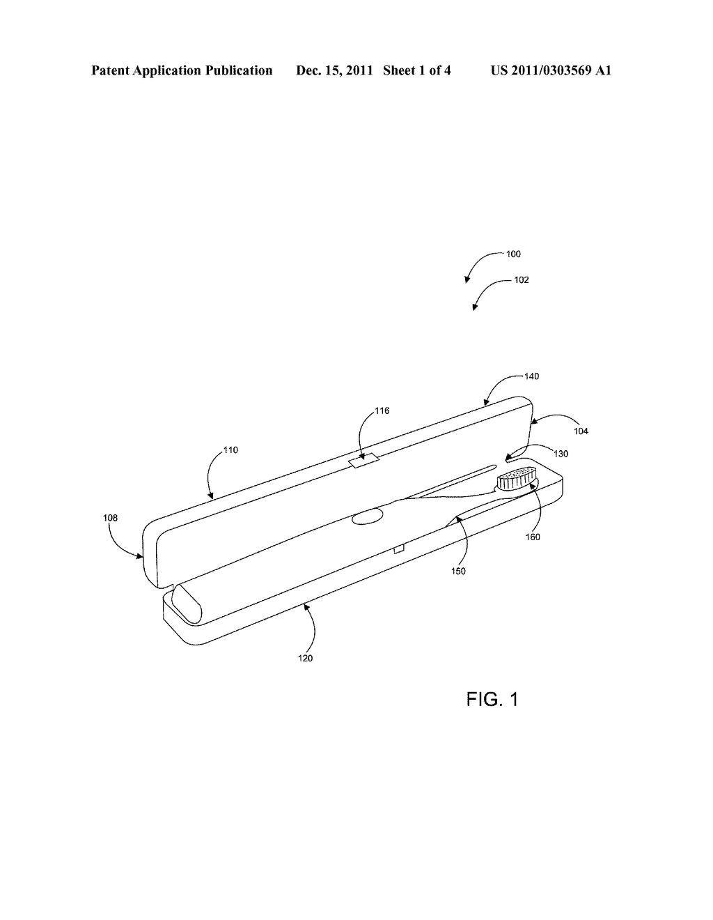 CASE FOR BATTERY POWERED TOOTHBRUSH SYSTEM - diagram, schematic, and image 02