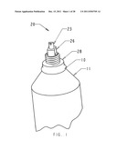 Valve wrench assembly kit for restoring purposed function to a compromised     aerosol container diagram and image