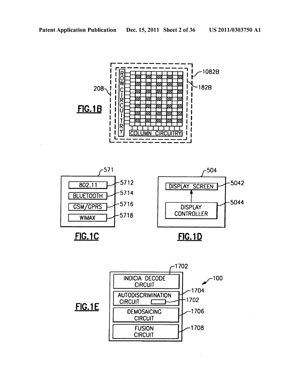 DIGITAL PICTURE TAKING OPTICAL READER HAVING HYBRID MONOCHROME AND COLOR     IMAGE SENSOR ARRAY - diagram, schematic, and image 03