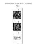 TWO-DIMENSIONAL CODE DISPLAY APPARATUS, TWO-DIMENSIONAL CODE DISPLAY     METHOD, AND PROGRAM diagram and image