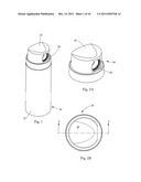 DISPENSER HAVING NON-FRUSTRO-CONICAL FUNNEL WALL diagram and image