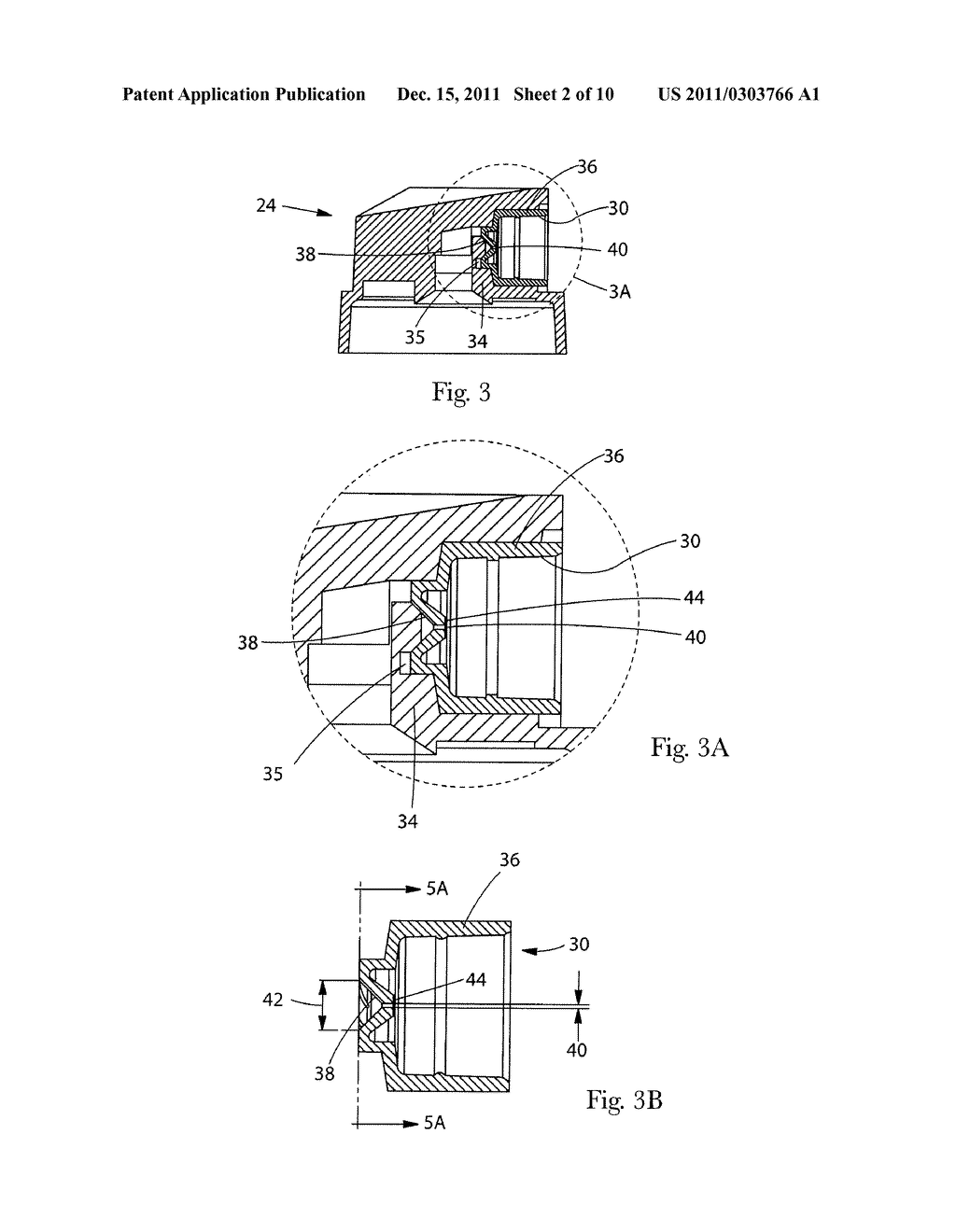 DISPENSER HAVING NON-FRUSTRO-CONICAL FUNNEL WALL - diagram, schematic, and image 03