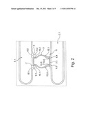 FRAME FOR A FLIGHT PASSENGER SEATING ROW diagram and image