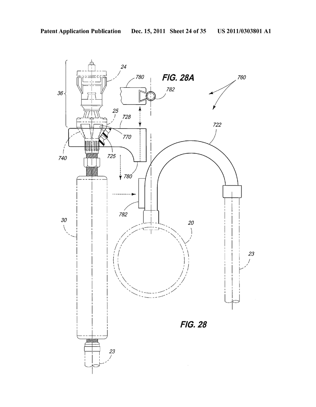 Sprinkler Elevating Apparatus and Method - diagram, schematic, and image 25